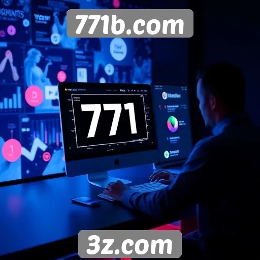 Estratégias de marketing do site 771b.com